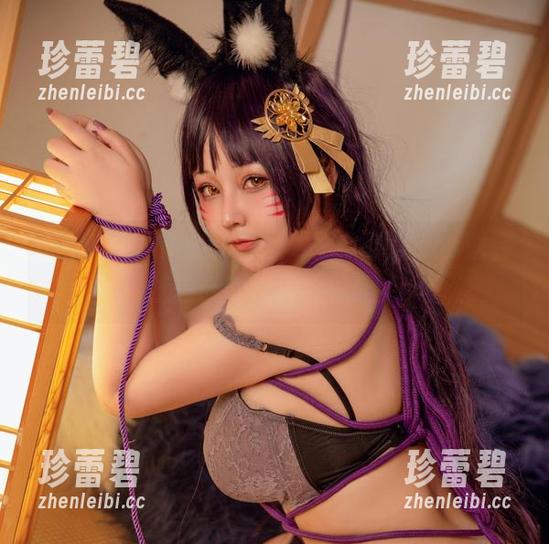 KANEKO咔喵化身透明兔女郎，cos图会把你带到奇异森林吗？