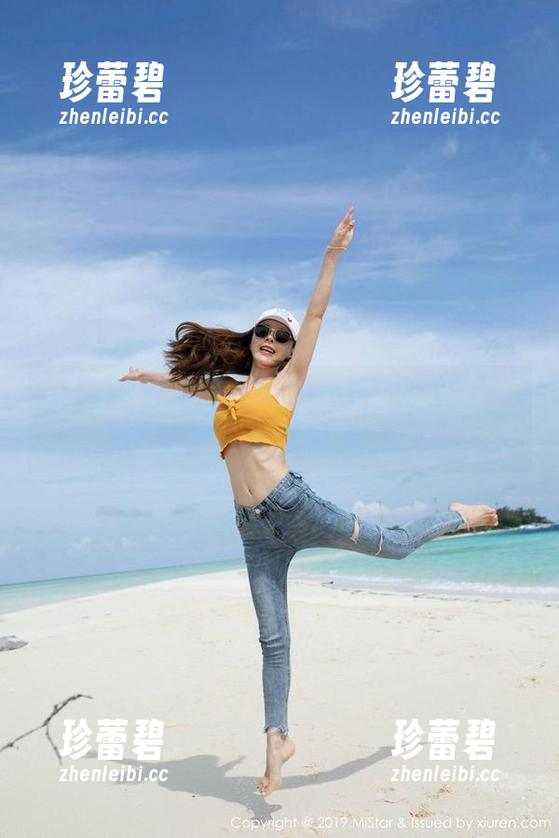 MiStar魅妍社-Jenny佳妮 MiStar魅妍社 - 精选Jenny佳妮比基尼图库:潮起潮落间的静谧时光