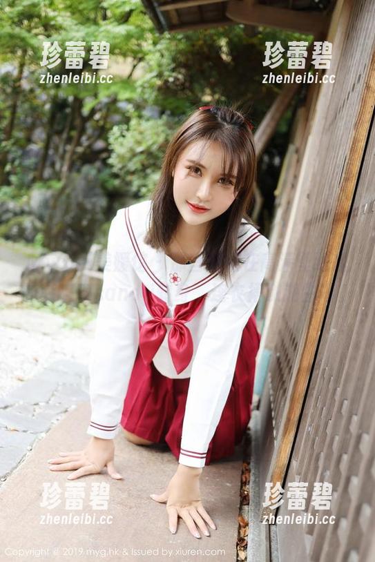 MyGirl美媛馆 - 那些蜷缩在高清壁纸里的薛琪琪sandy转身，连衣裙潋滟生辉。