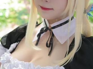 皮皮奶可可爱了啦全套写真：花嫁？更像一场浓烈的心事。