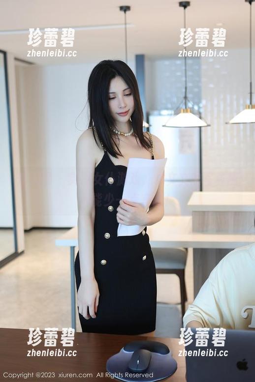 秀人网 - 实践女仆游戏，林文文的写真能不能少一点套路！